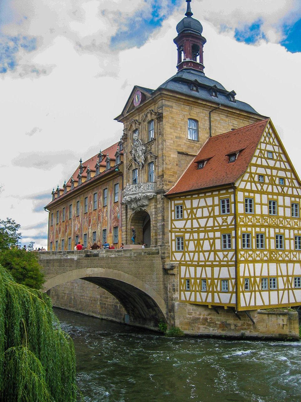 Wahrzeichen von Bamberg beim Camping in Franken