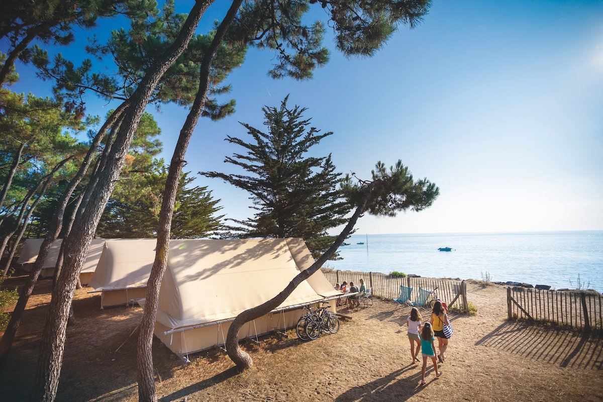 Huttopia Camping in Noirmoutier Frankreich