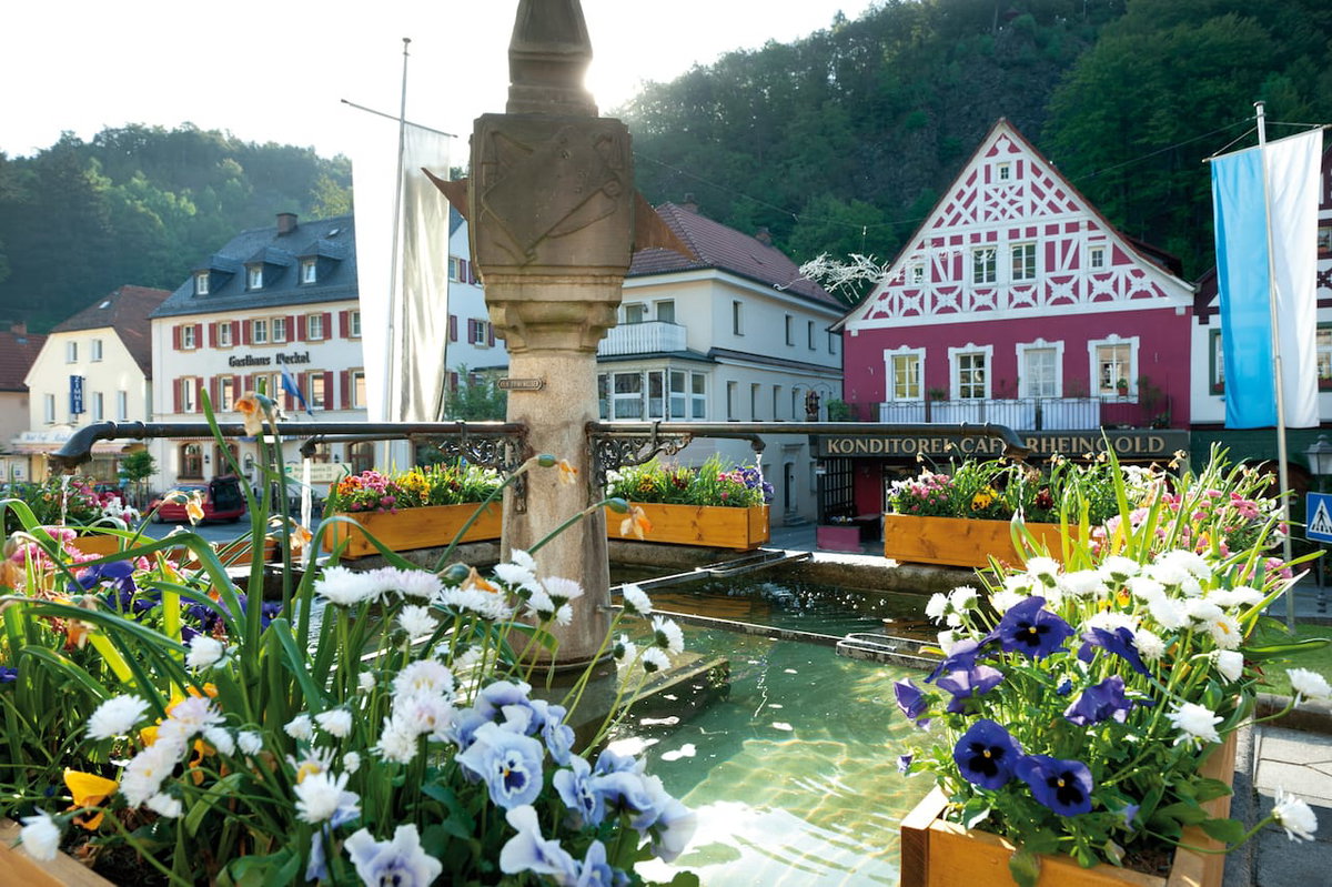 Bad Berneck im Fichtelgebirge als Geheimtipps für Campingregionen in Deutschland