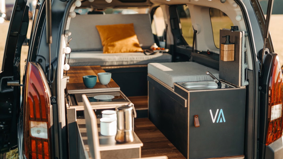 Interior vom Mini-Camper Vanderer Urban Camper