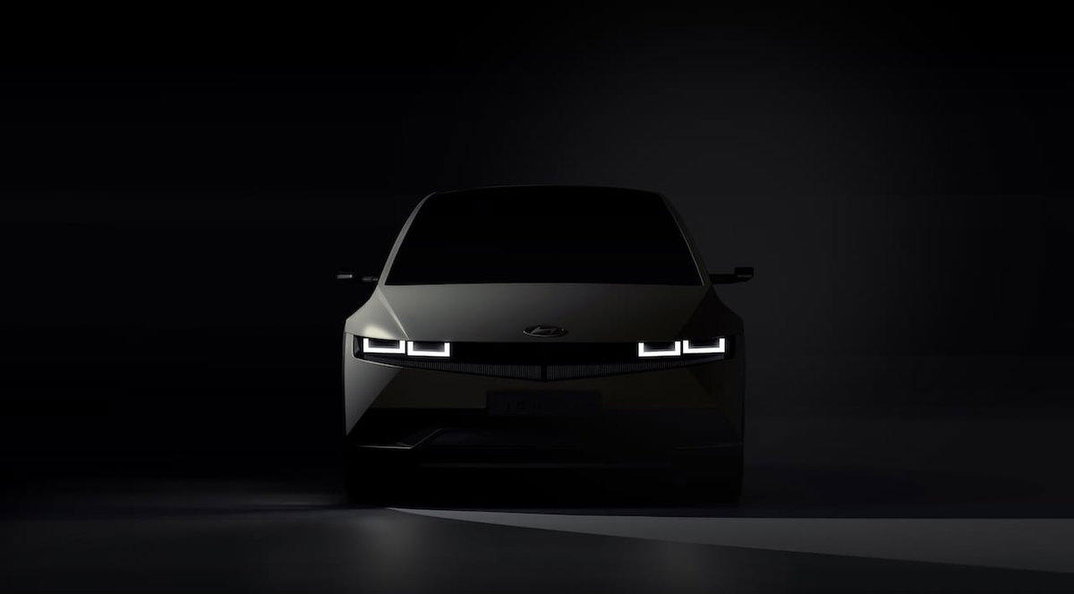 Hyundai IONIQ 5 Licht auf Vorderseite