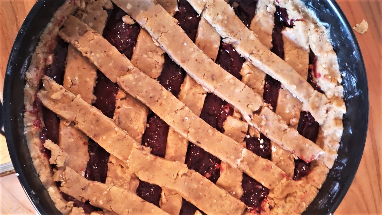 Camping-Linzertorte