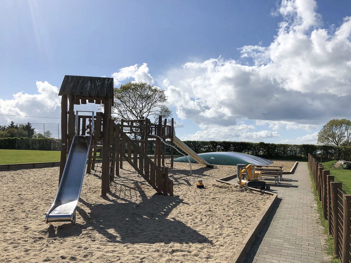 Spielplatz vom Sandager Naes Camping Süddänemark