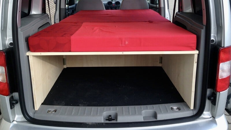 Mini Camper Selbst Ausbau vom Caddy