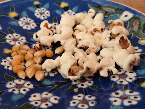 Selbstgemachtes Popcorn