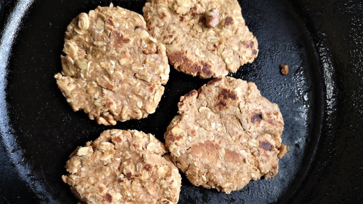 Haferkekse selber machen als Camping Essen