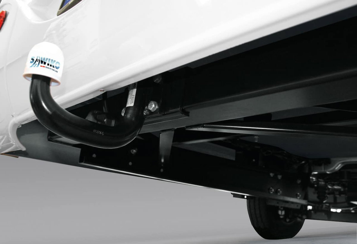 Anhängerkupplung am Wohnmobil