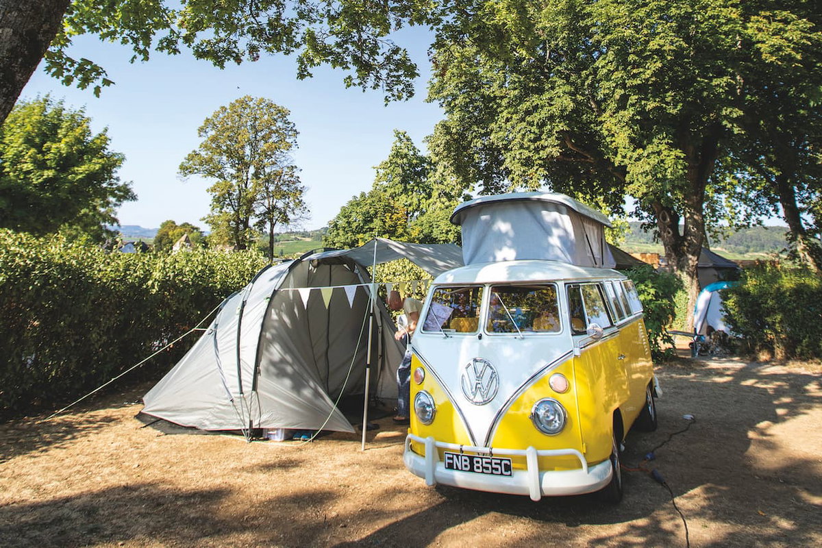 Huttopia Campingplatz Naturcamping Frankreich