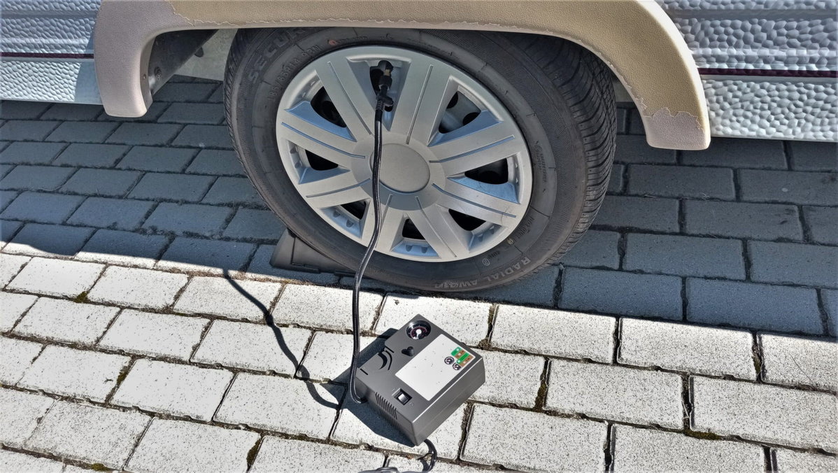 Pflege der Wohnwagenreifen