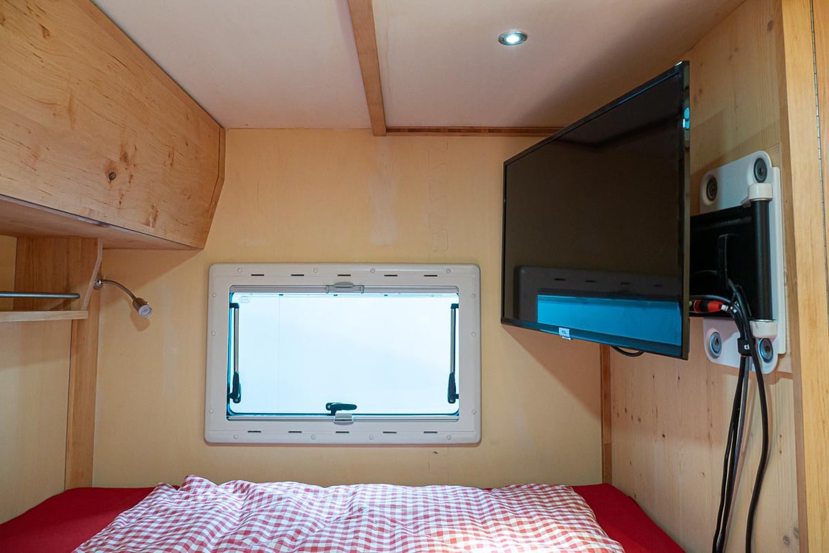 Ein Camping Fernseher