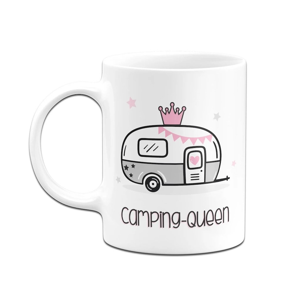 Camnper Geschenk Tasse mit Camping-Queen Tassenbrennerei auf etsy