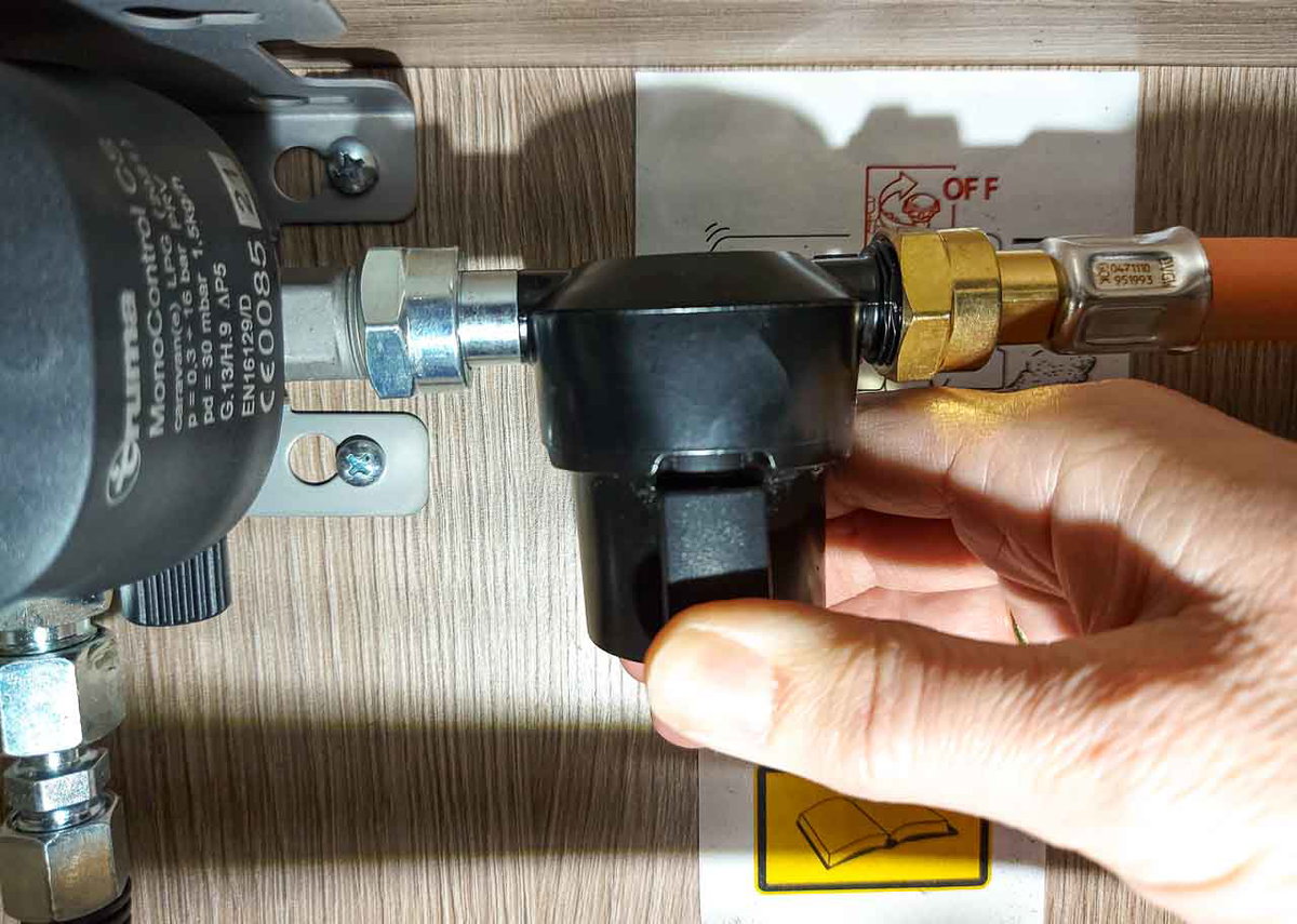 Gasfilter wechseln Anleitung