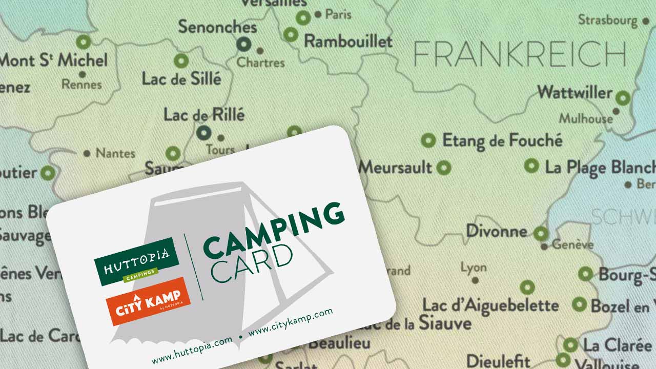 Huttopia Camping Card – satte Rabatte für Naturcamping-Liebhaber
