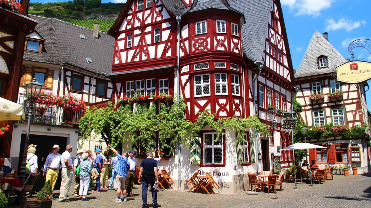 In Bacharach bei einem Kurzurlaub zu Pfingsten