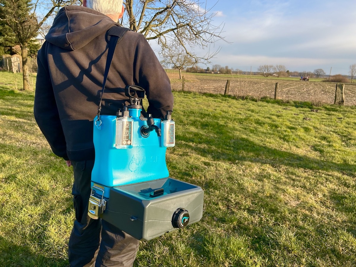 tragbares LAVESE Waschbecken