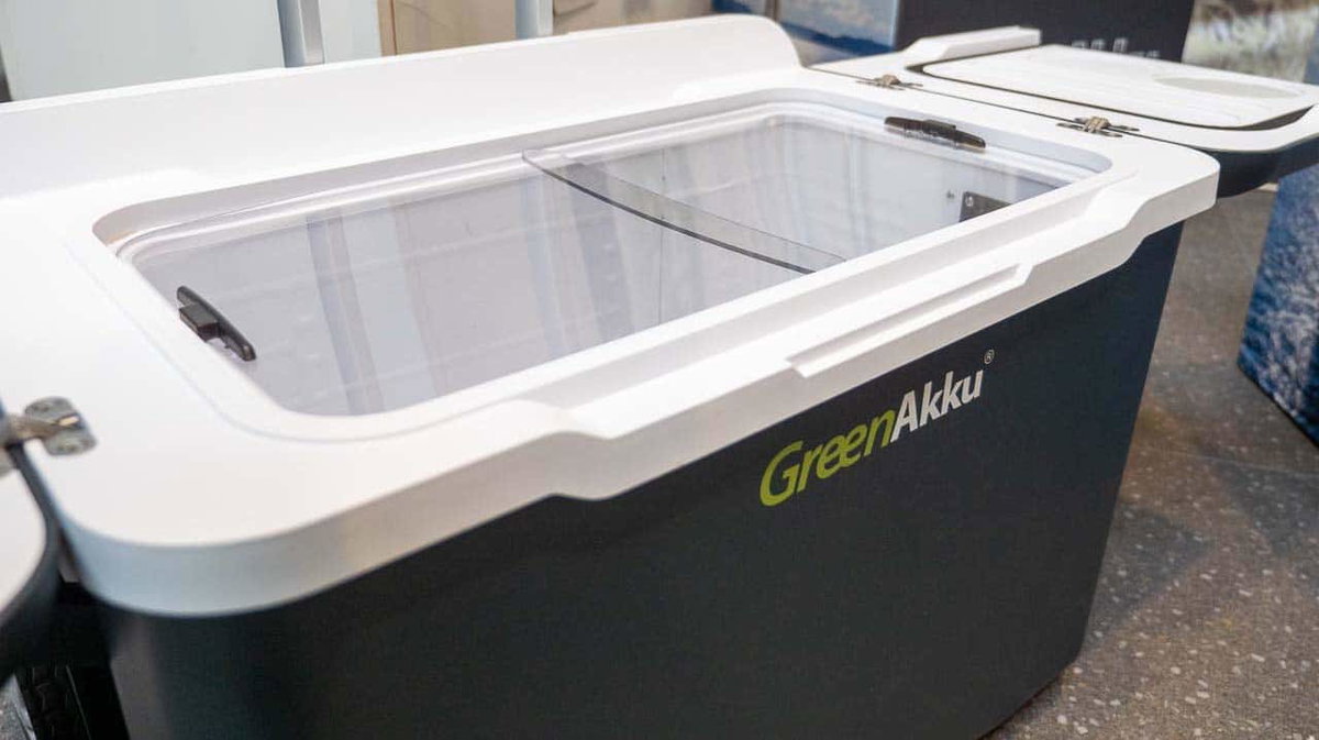 GreenAkku Kühlbox mit Lithium-Ionen-Akku