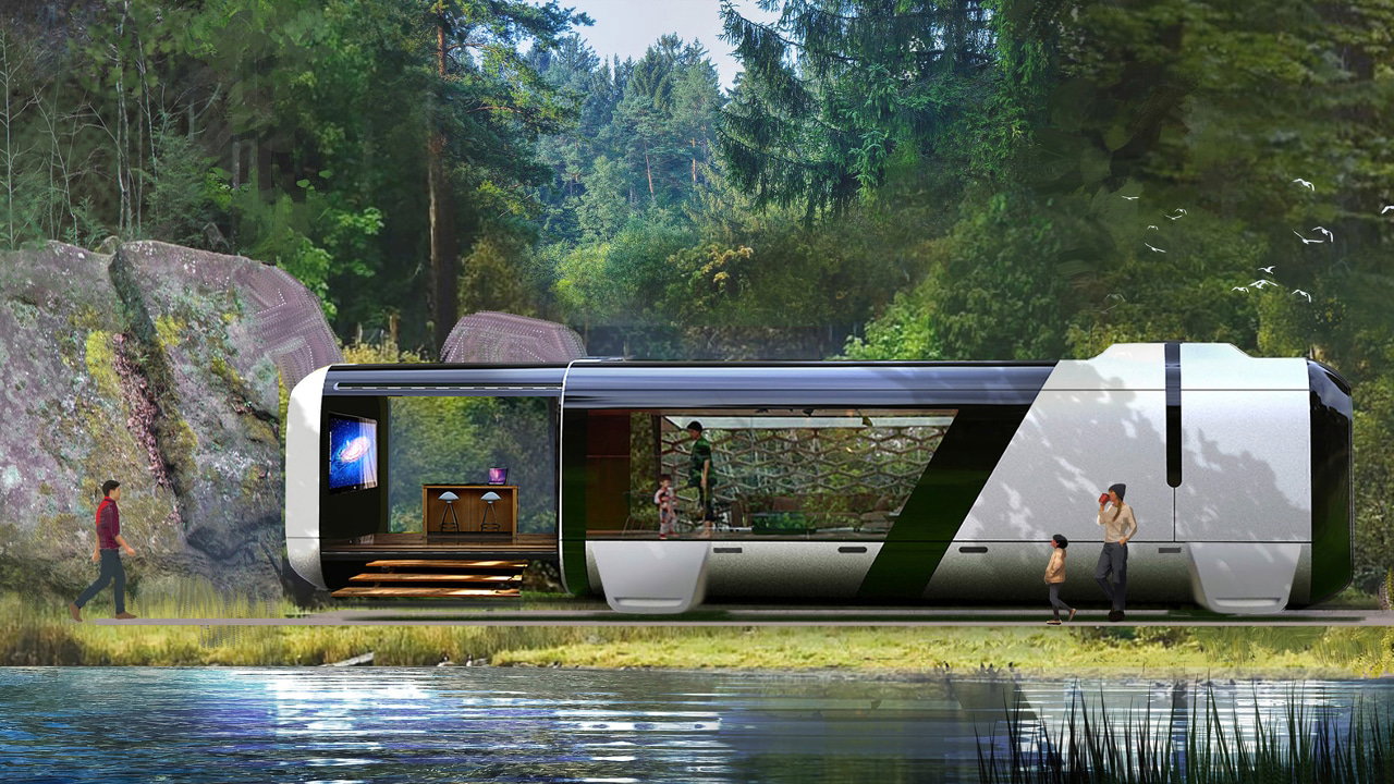 Camping der Zukunft - VW plant vollautonomes Tiny House