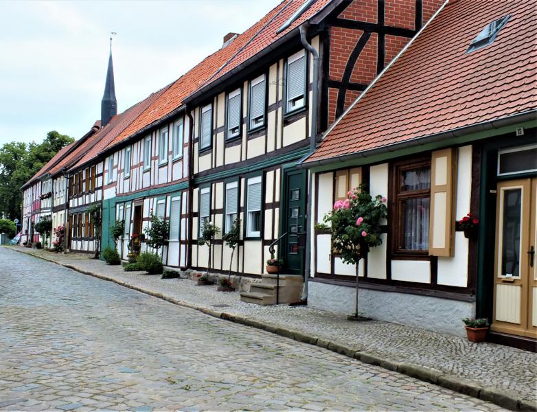 Camping in der Altmark mit Besuch der Fachwerkhäuser in Kalbe