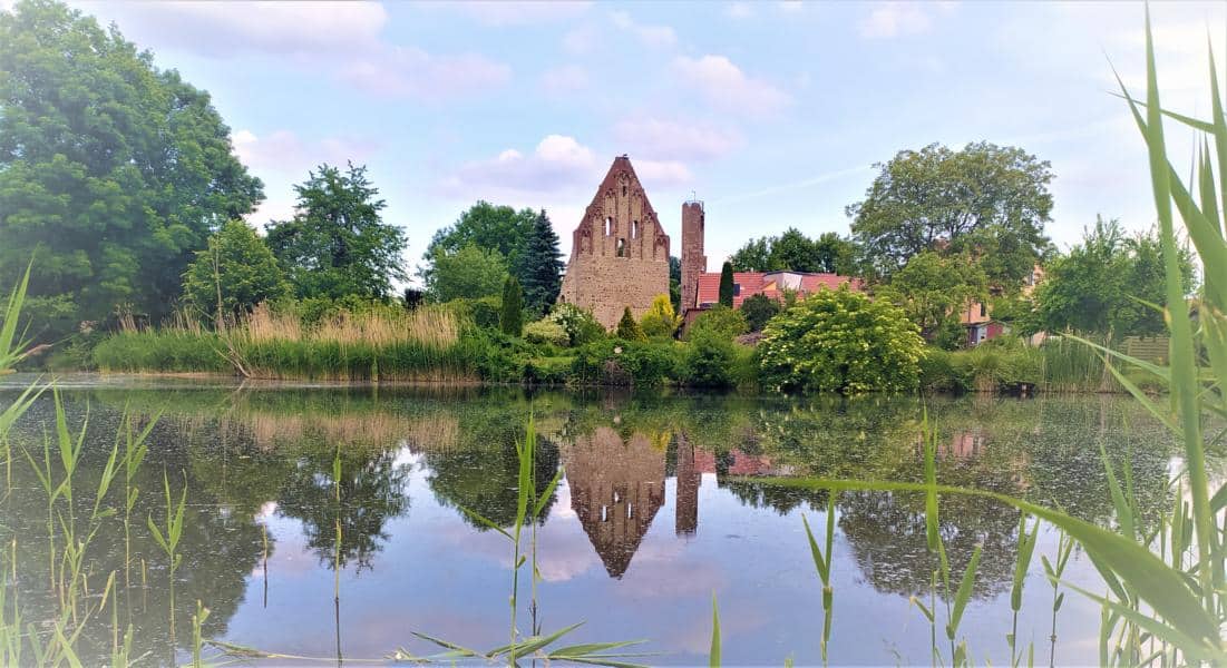 Burg in Beetzendorf auf einer Campingtour durch die Altmark