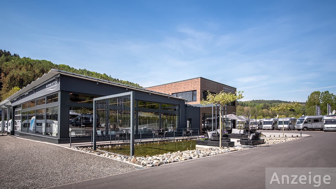 Wohnmobil oder Wohnwagen kaufen am Bodensee – Burmeister Caravan Center
