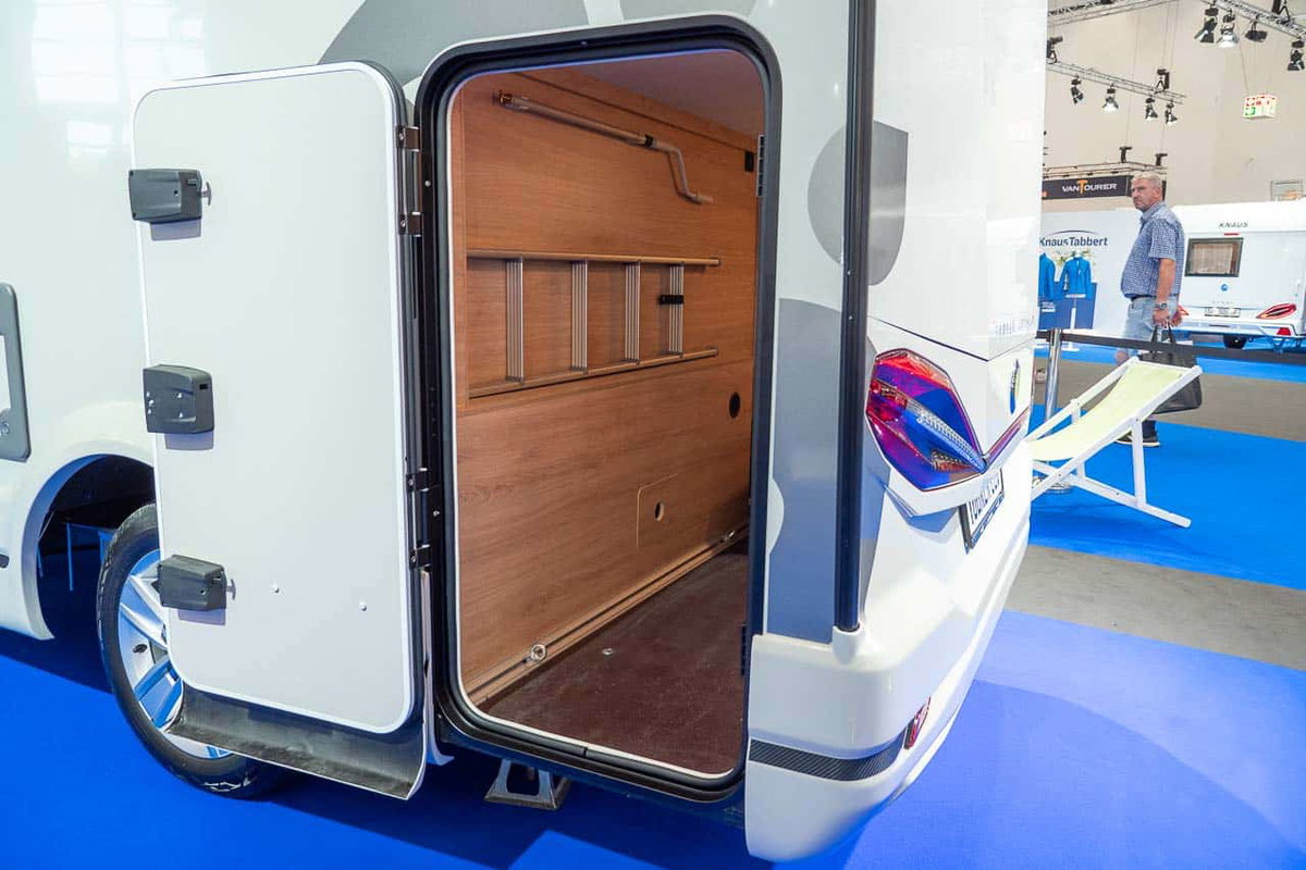 Knaus Tourer CUV Heckgarage