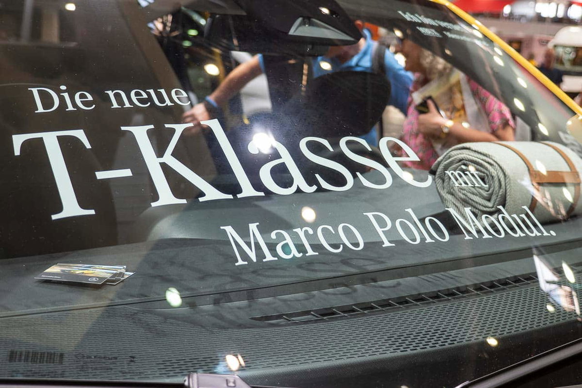 Mercedes-Benz T-Klasse Schriftzug