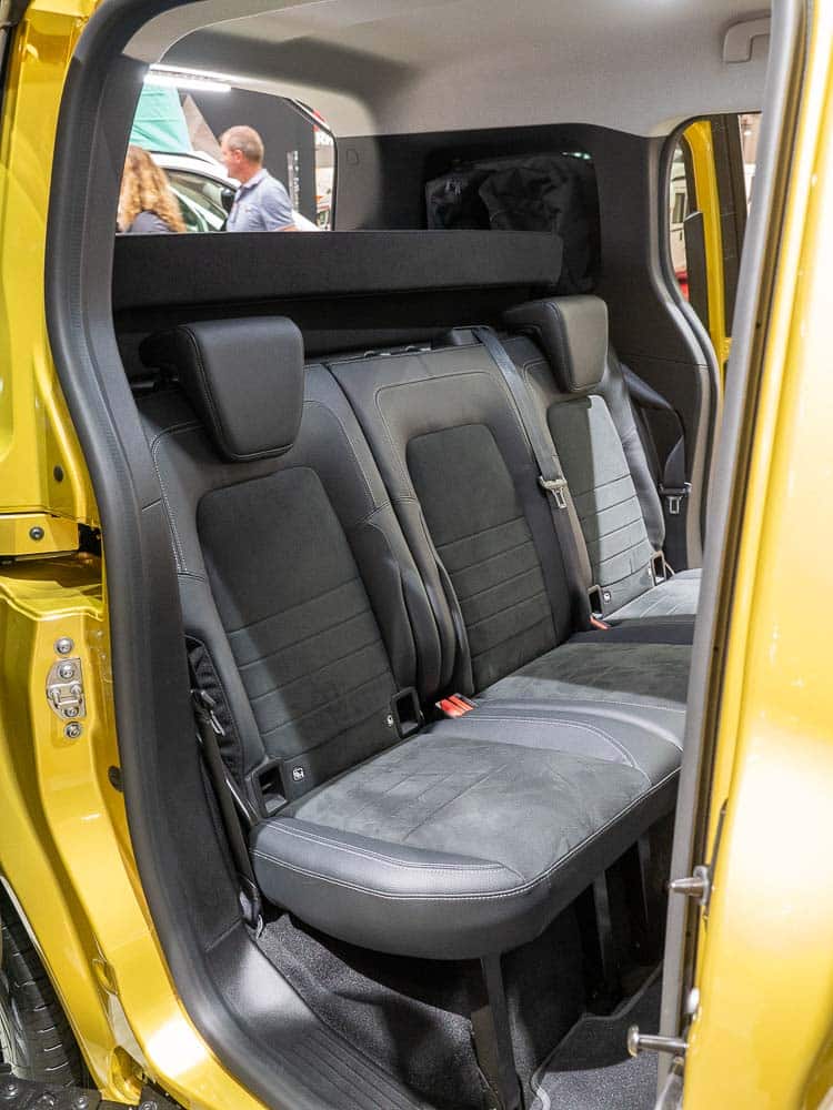 Mercedes-Benz T-Klasse Sitzbank hinten