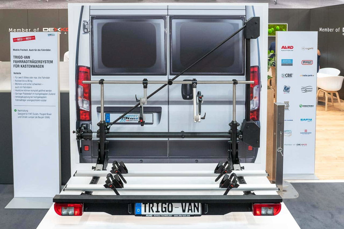 Sawiko Trigo Van Fahrradträger Frontalansicht