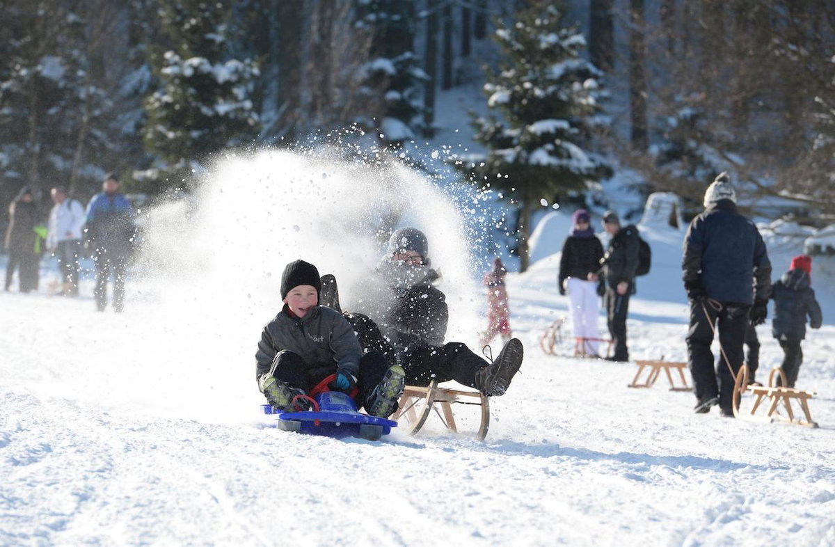 Winterspaß in Altenberg im Erzgebirge