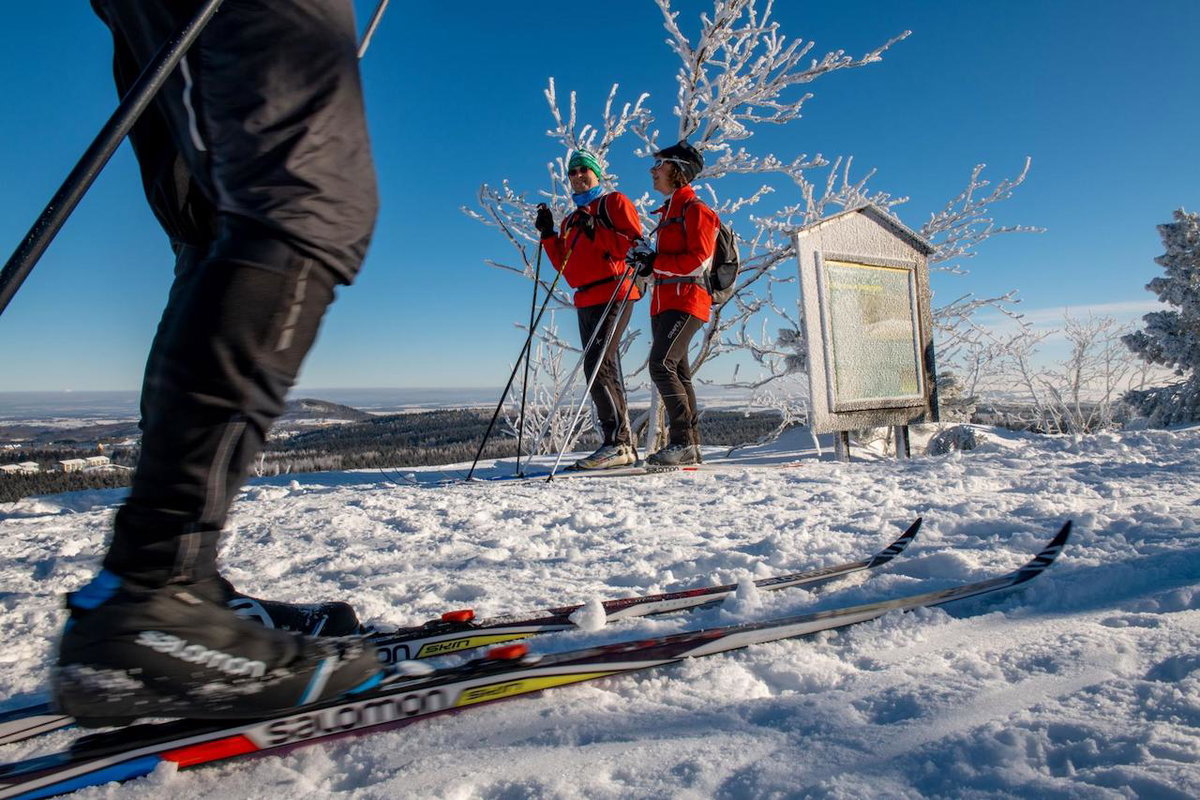 Skifahren auf Geheimtripps in Deutschland Östliches Erzgebirge