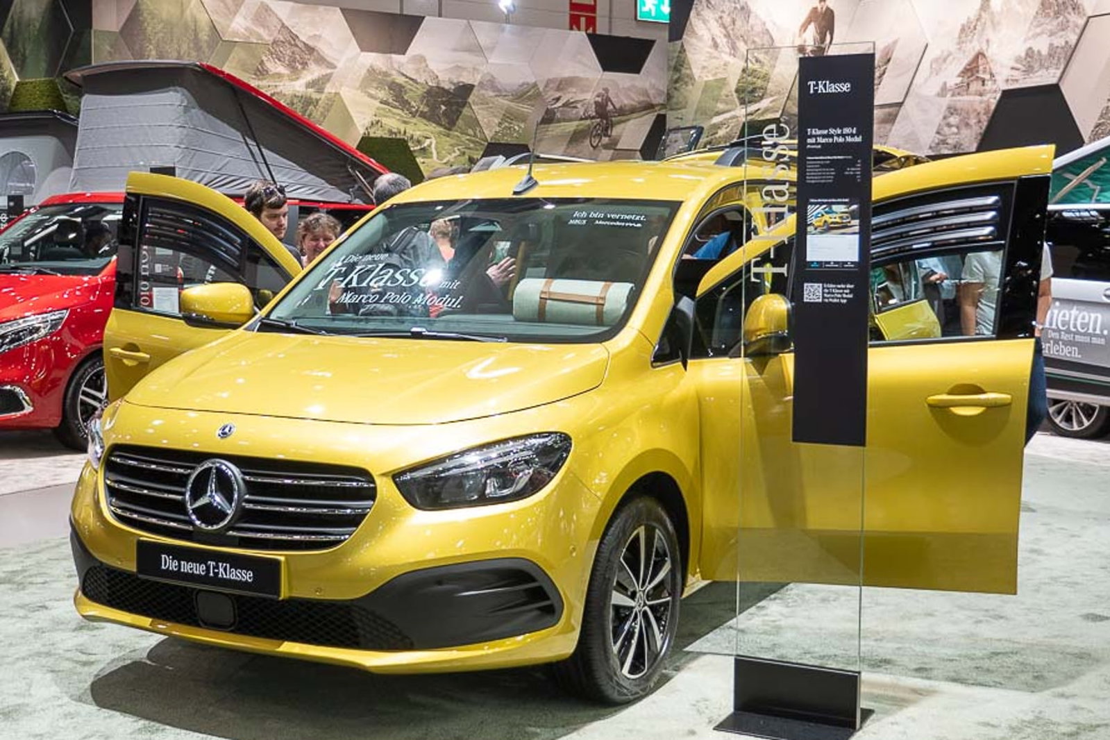 Mercedes-Benz T-Klasse (2023) - flexibler Mini-Camper mit Marco Polo-Campingmodul