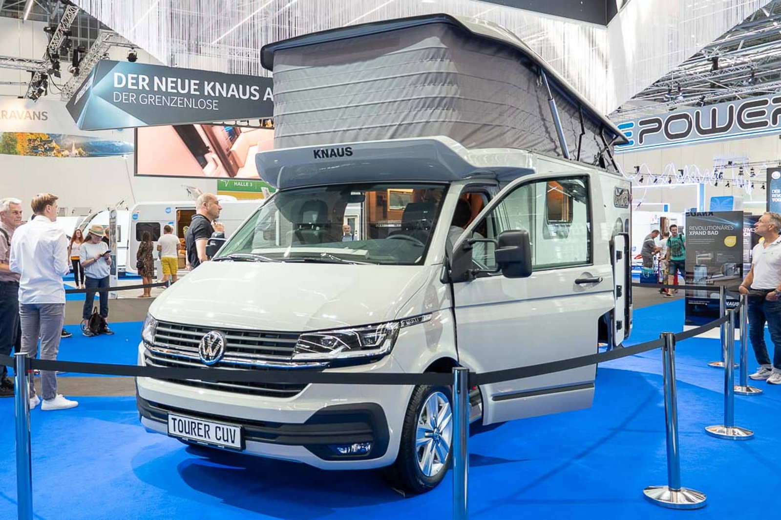 Campingbus-Neuheiten 2023: Knaus Tourer CUV - Camper mit "Trump-Frisur"