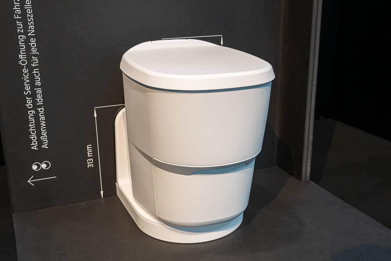 Innovativ und hygienisch: Clesana C1 Campingtoilette mit Beutel-Verschweißung