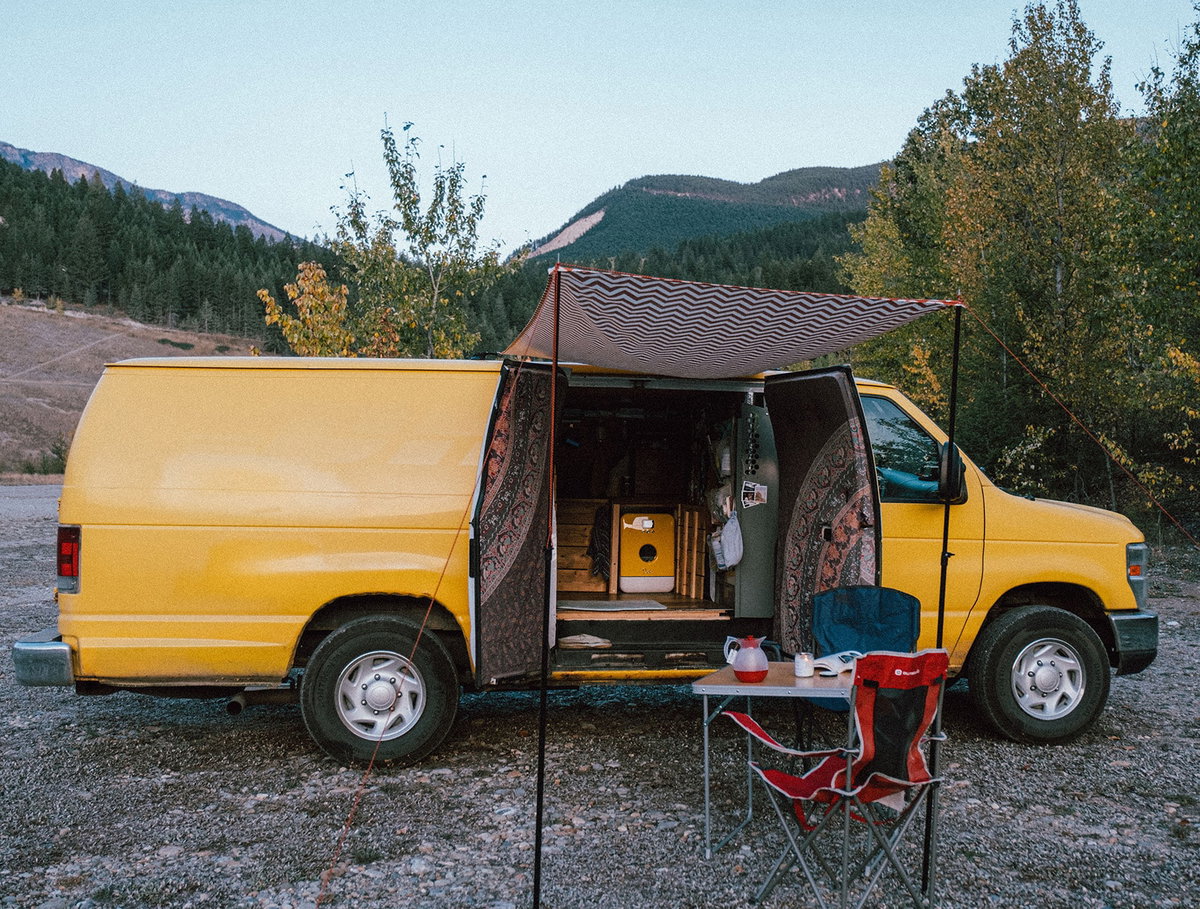 Daan Tech Bob Mini Geschirrspüler Campervan Außenansicht
