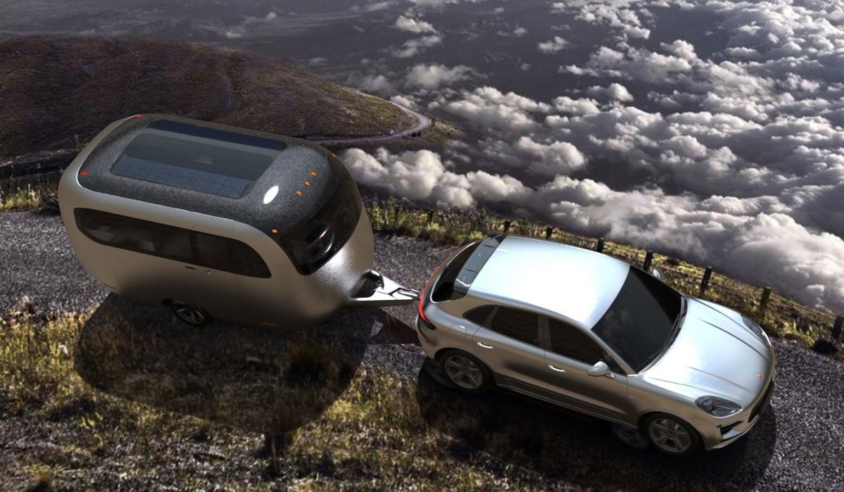 Airstream Studio F.A. Porsche Concept Travel Trailer