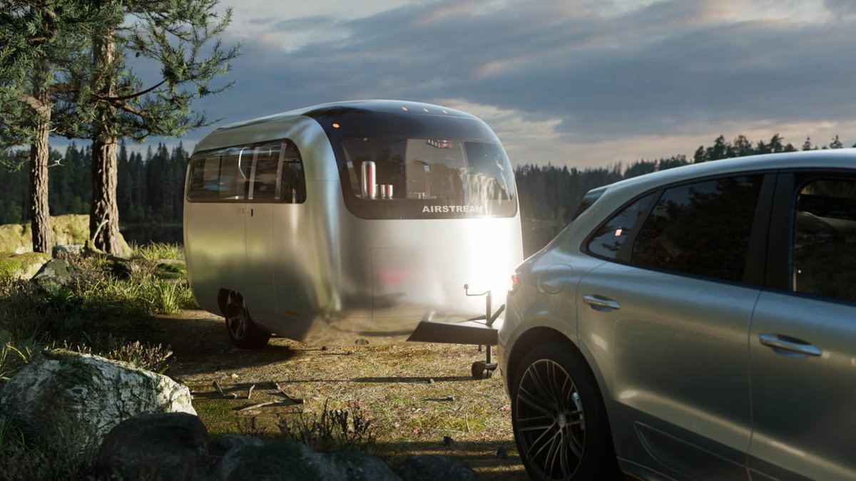 Airstream Studio F.A. Porsche Concept Travel Trailer