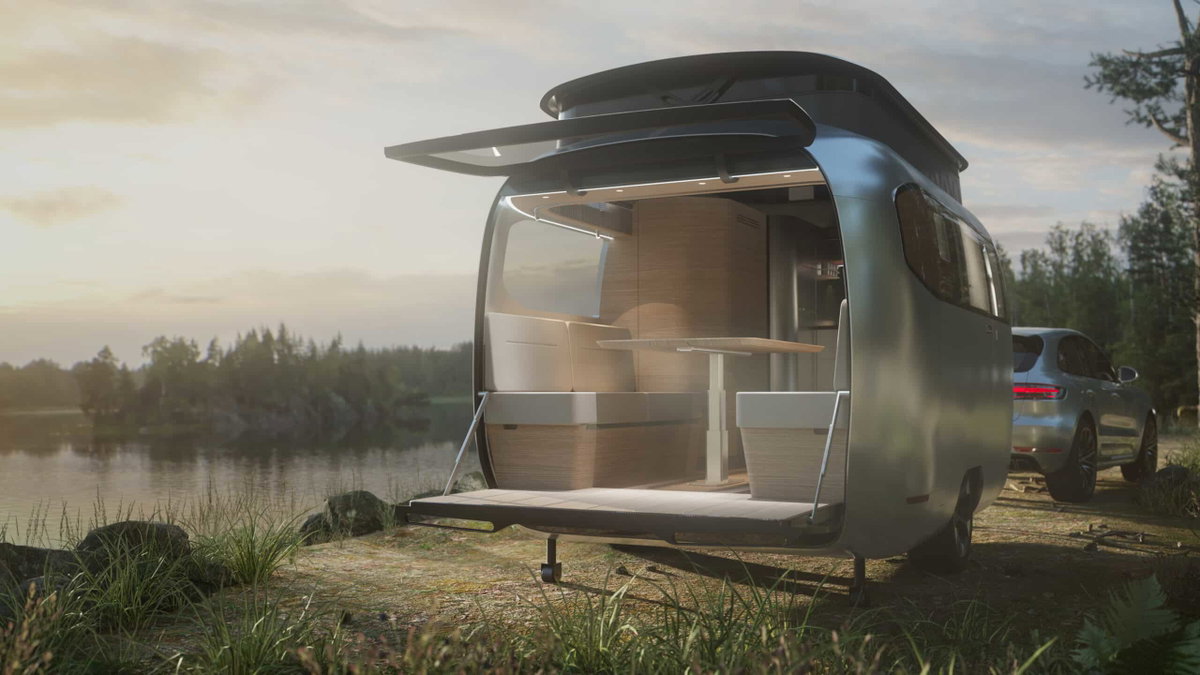 Airstream Studio F.A. Porsche Concept Travel Trailer