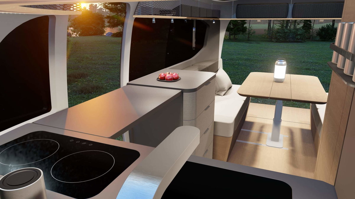 Airstream Studio F.A. Porsche Concept Travel Trailer