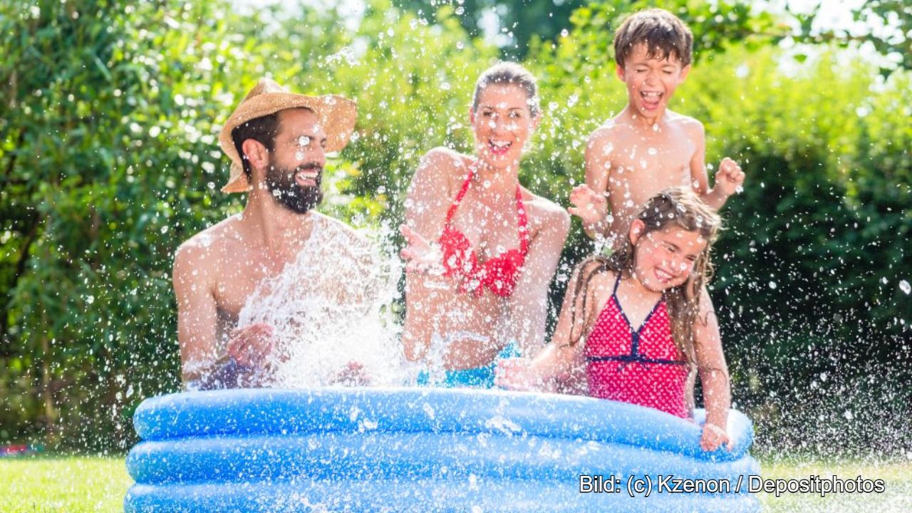 Aufblasbarer Pool: Die besten Modelle für Camping und Garten