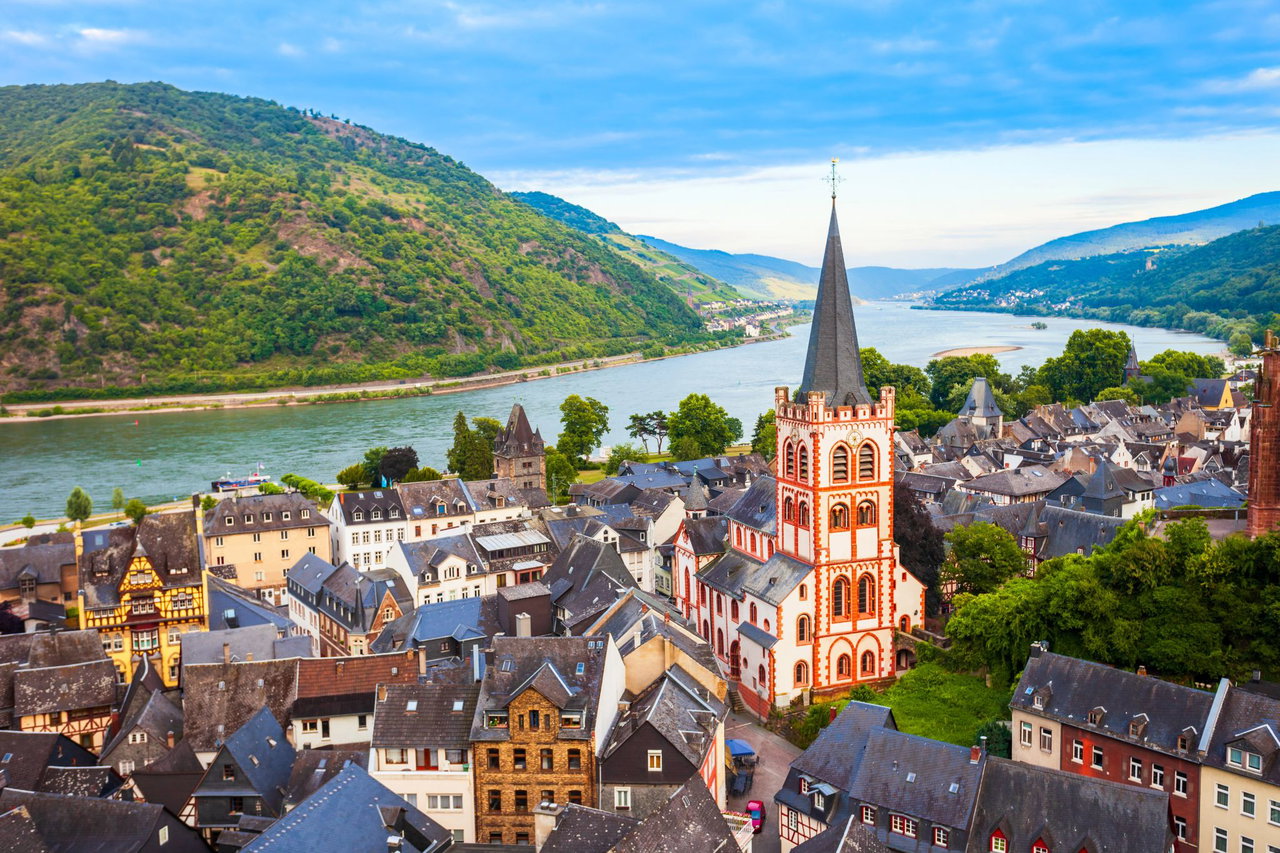 Bacharach - Perfekt als Ziel für einen Kurzurlaub zu Pfingsten