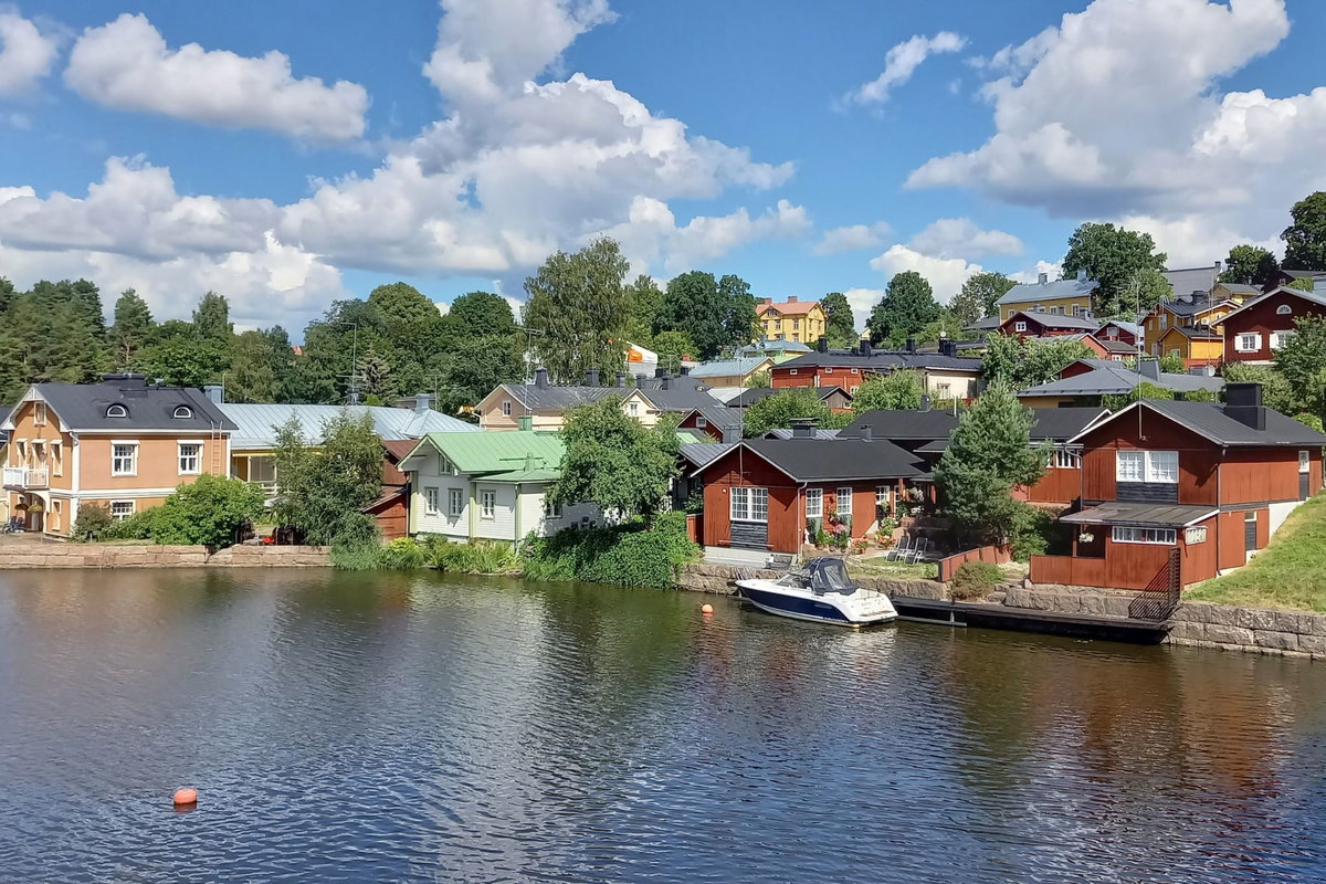 Beschaulich, aber lebendig: Porvoo ist ein sehenswertes Küstenstädtchen.