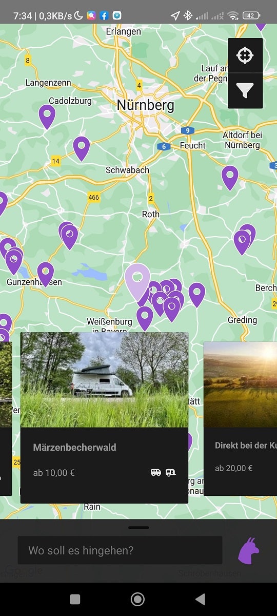 Camping Apps Alpaca