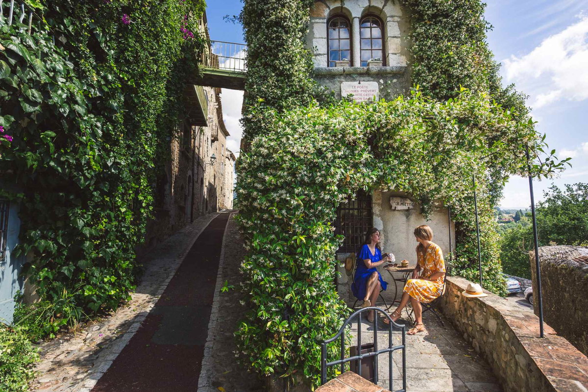 Saint-Paul-de-Vence mit seinen schmalen Gassen © Thiebaut / Agence Thuria