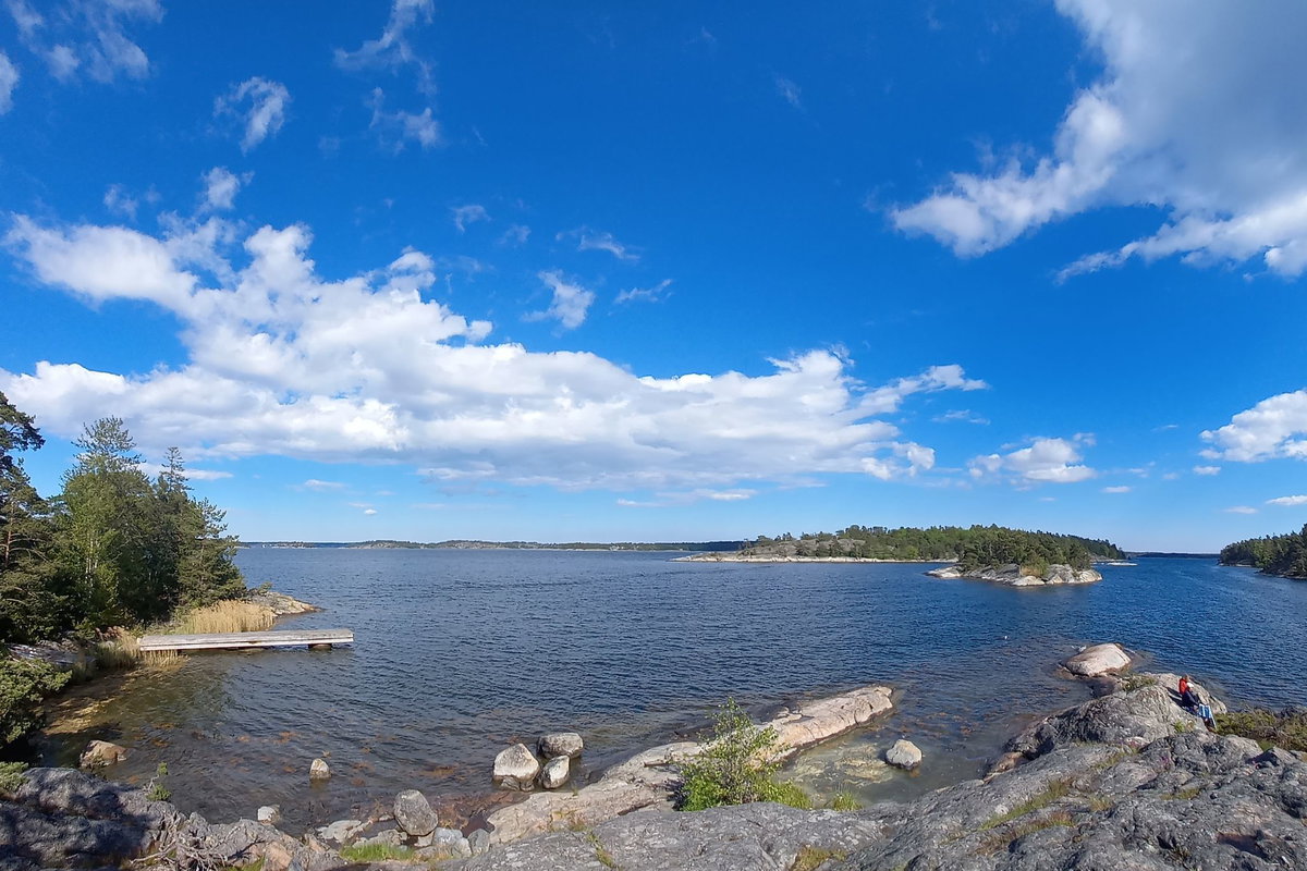 Schärenlandschaft vor Stockholm mit tollen Aussichtsplätzen.