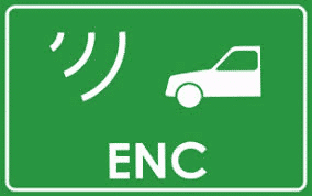 ENC Hinweisschild Maut digial Mautbox