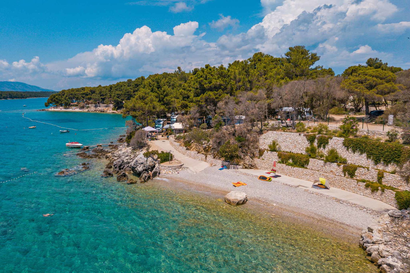 Campingurlaub in Kroatien: Die Inseln in der Kvarner Bucht 