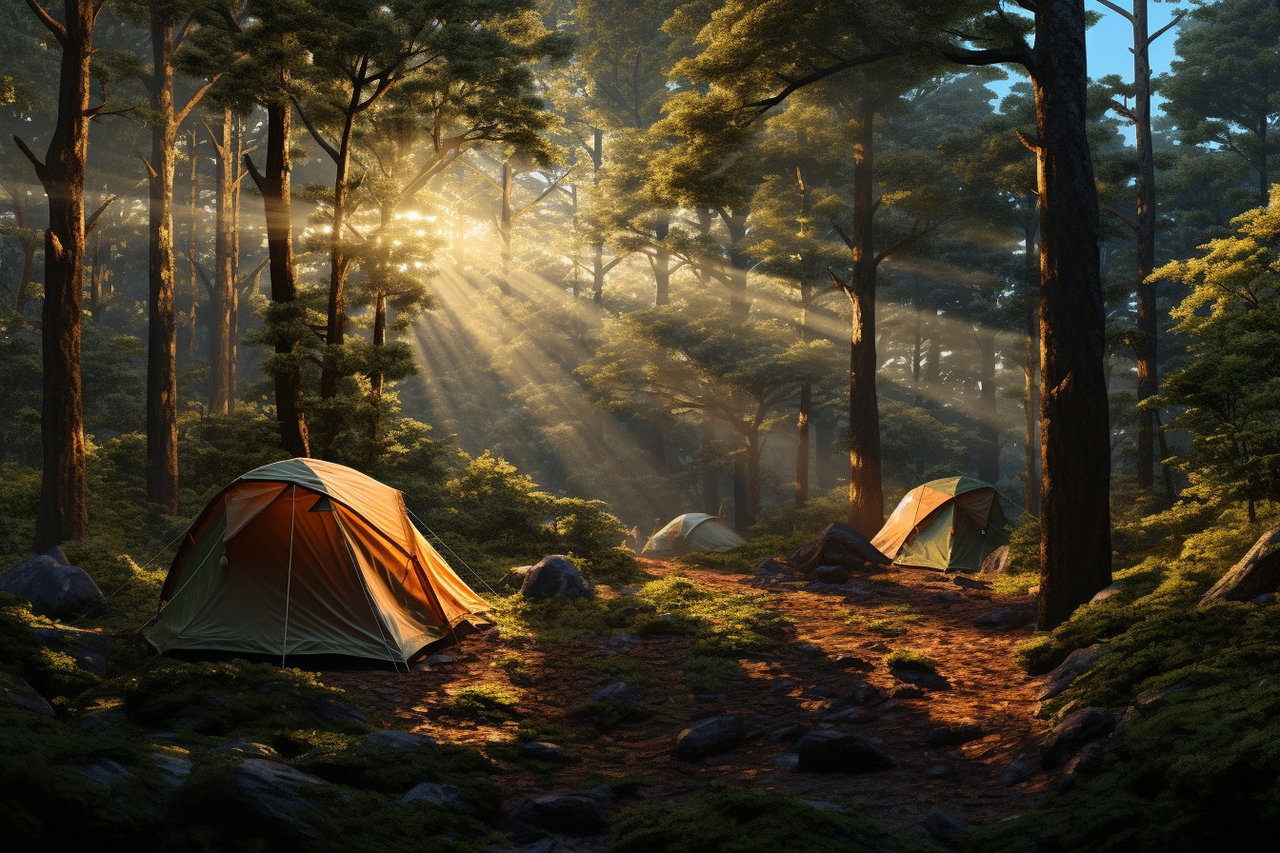 Camping Trip mit Hörgerät