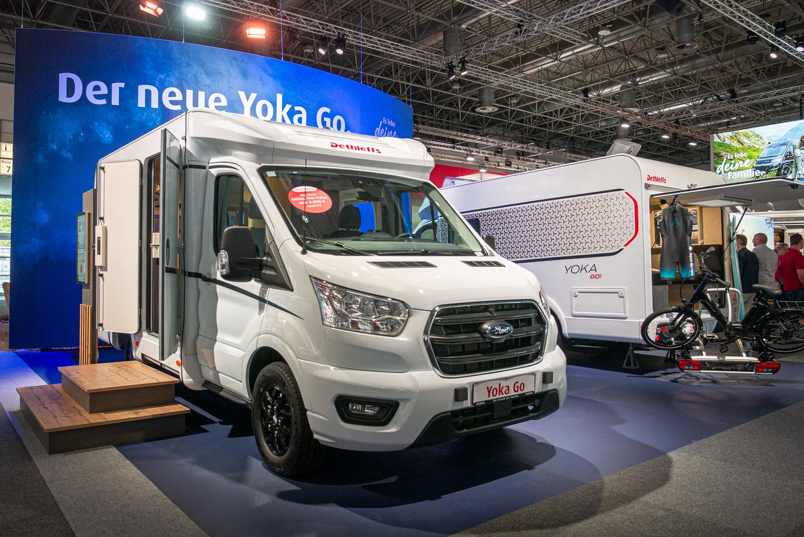 Dethleffs Yoka Go (2024): Wohnmobil mit flexiblem Grundriss für Sport- und Abenteuerreisen - mit 360°-Tour!