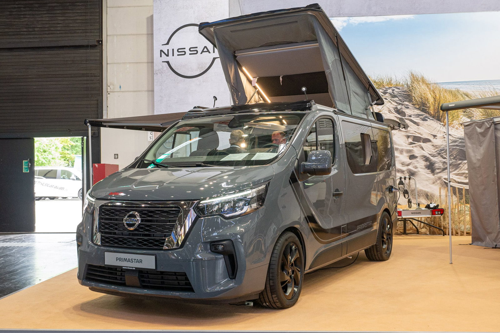 Nissan Primestar Seaside by Dethleffs: flexibler Mini-Camper mit vier Schlafplätzen - mit 360°-Tour!
