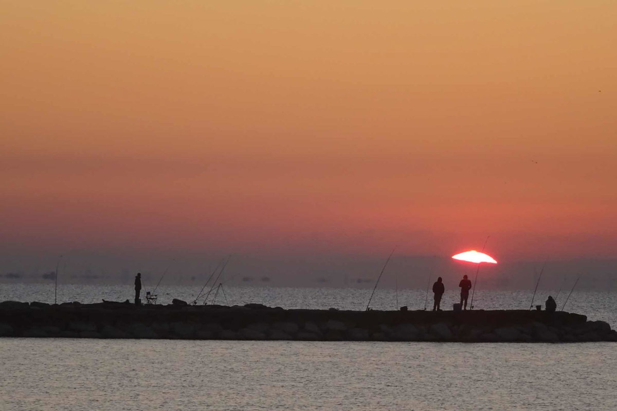 Camargue Camping - Sonnenaufgang